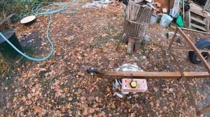 прицеп для мотоблока из передних ступиц 2112