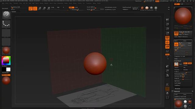 ZBrush Tutorial - Using Image Planes In ZBrush For Characters