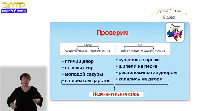 5-класс | Русский язык | Слово – словосочетание – предложение смотреть онлайн