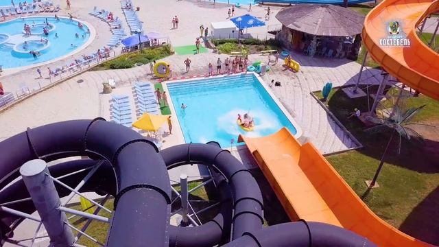 Аквапарк Коктебель 2018 - КРУПНЕЙШИЙ АКВАПАРК ЮГО-ВОСТОЧНОГО КРЫМА смотреть онлайн