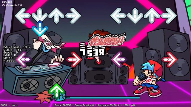 FNF Vs. Camellia Week 2 - Ghoul (4k)