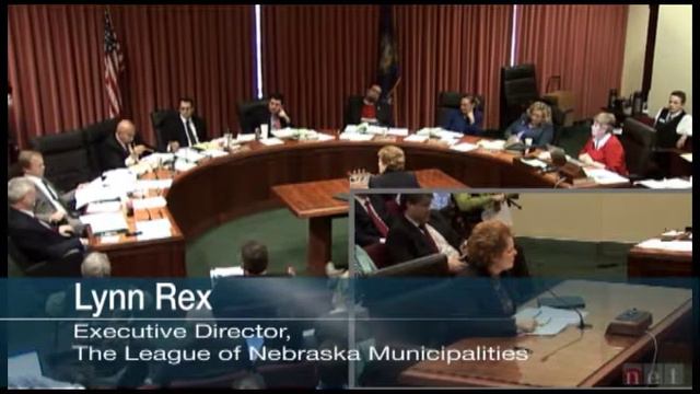 Lynn Rex ED of The League of Nebraska Municipalities on LB68 смотреть онлайн