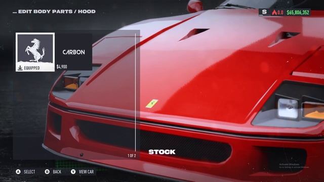 NFS Unbound - Ferrari F40 1987 | Engine And Customization Showcase смотреть онлайн