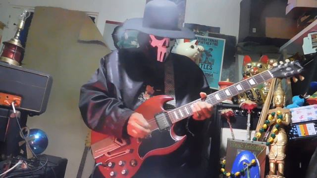 Gibson SG 61 Reissue Hard Stoner Rock - Rogues Of The Experimental Drug - By Masked Executioner смотреть онлайн