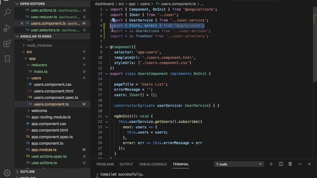 Angular NgRx Selector and Component in Hindi смотреть онлайн
