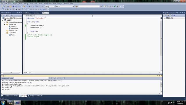 My Stupid C++ Program - The Matrix смотреть онлайн