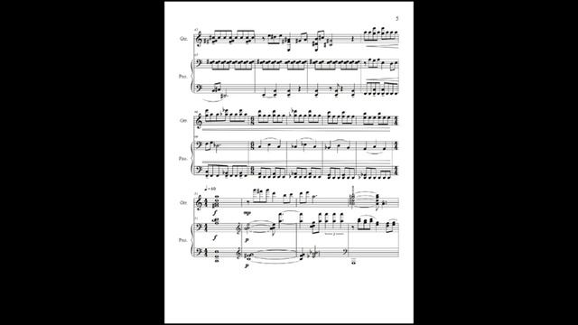 "American Duet" for Piano and Guitar смотреть онлайн