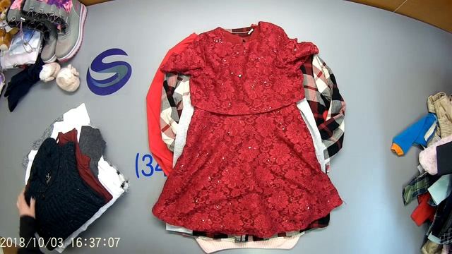 СЕКОНД ХЕНД. Артикул Д8. Упаковка  9. Микс Kids Cream Winter. Страна  Шотландия.