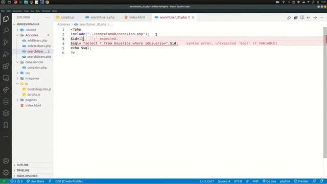 Video 8 CRUD API FETCH PHP MYSQL Crear la sintaxis para Buscar el Registro a modificar Backend смотреть онлайн