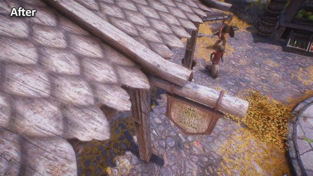 Skyrim Mod: Skyland Offset Shingles Fixed - Aligned Whiterun Roofs смотреть онлайн