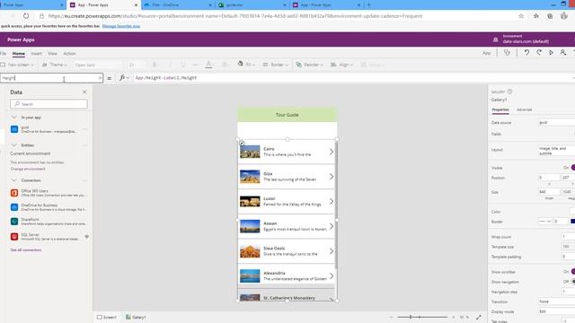 Power Apps from Excel -Master and Details screens (gallery) -working with formula смотреть онлайн