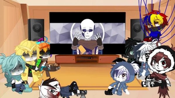 Sans aus react to Star Sanses and Ink memes (my au) 1/...?