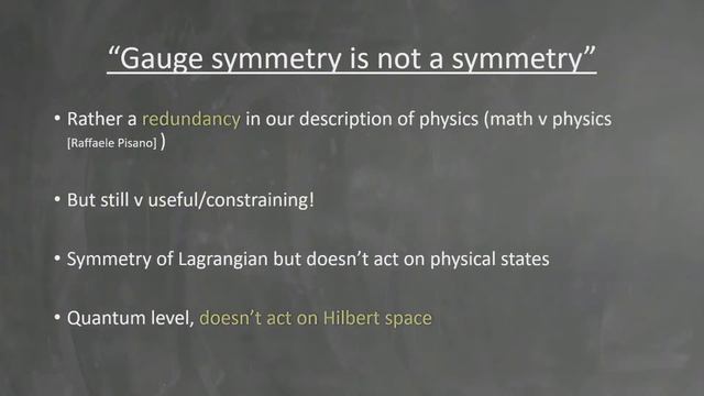 "Symmetries in Physics" - HAPP Centre - Professor Paul Heslop смотреть онлайн
