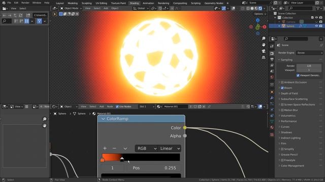 Blender Tutorial - Distance to Edge based material смотреть онлайн