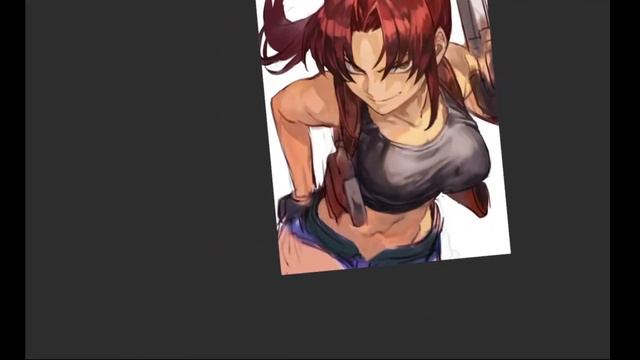 speed paint - Revy BLACK LAGOON смотреть онлайн