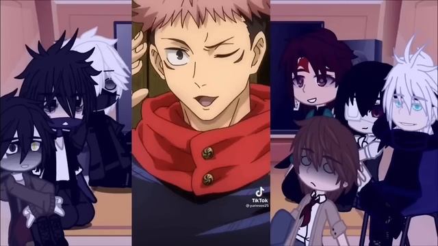 Anime Characters React to Each Other | Gojo Satoru | GCRV | Jujutsu kaisen смотреть онлайн