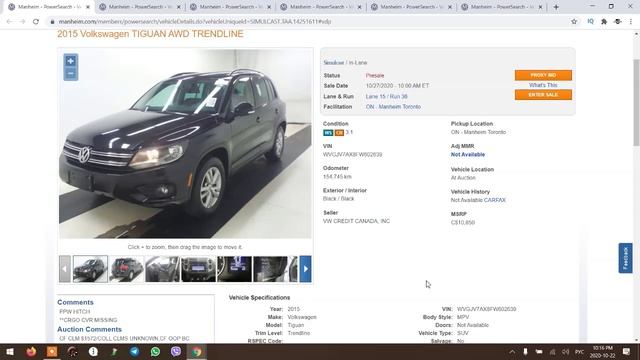 Авто из Канады. Обзор горячих лотов с авто аукционов Manheim, Copart, ImpactAuto с 26 октября 2020. смотреть онлайн
