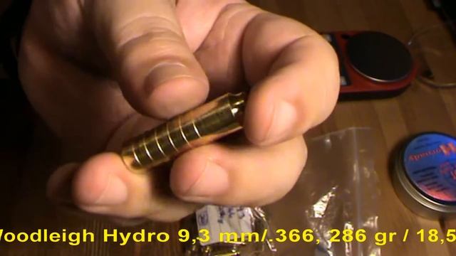 Woodleigh Hydro .366 286gr/18,5грамм