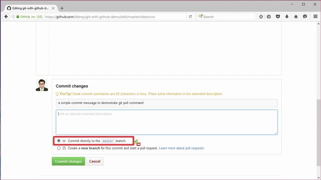 042 Best practice pulling changes from GitHub repository Lab смотреть онлайн
