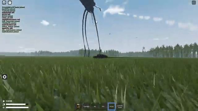 annoying tripods in roblox war of the worlds:survival (humvee gaming) смотреть онлайн