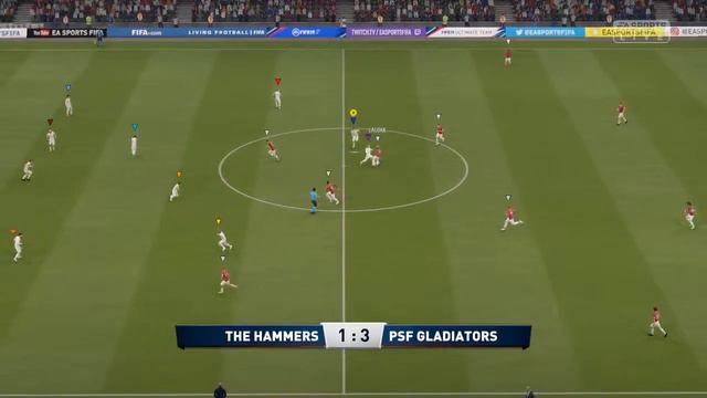 The Hammers 3:4 PSF Gladiators РКПЛ 19 тур/20 сезон смотреть онлайн