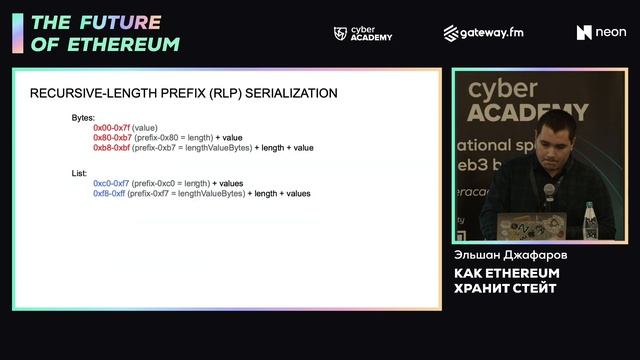 Как Ethereum хранит State ? Эльшан Джафаров смотреть онлайн