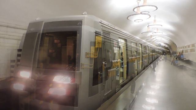 Парад поездов Московского метрополитена 13 мая 2017 смотреть онлайн