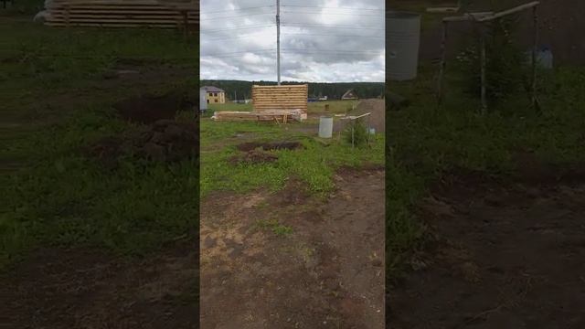 Обзор срубов.Строительство дачи. смотреть онлайн