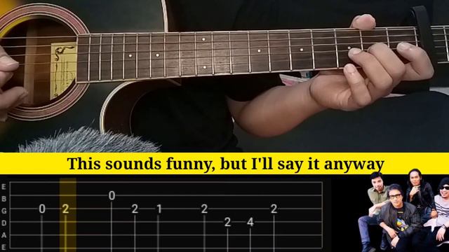 With A Smile (Eraserheads) Guitar Tabs #easytabs смотреть онлайн