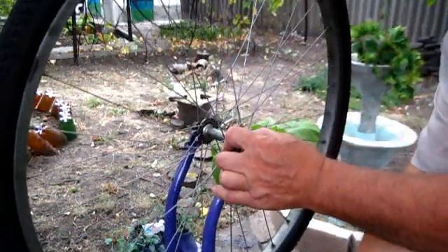 Установка ПЕРЕДНЕГО КОЛЕСА на СТАРУЮ РАМУ ХВЗ смотреть онлайн