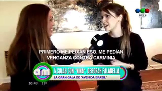 DEBORA FALABELLA (nina) de avenida brasil AM смотреть онлайн