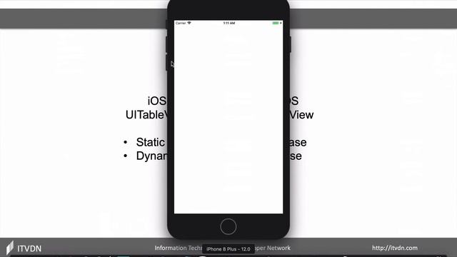 How To Swift Essential. Table View. Урок 1