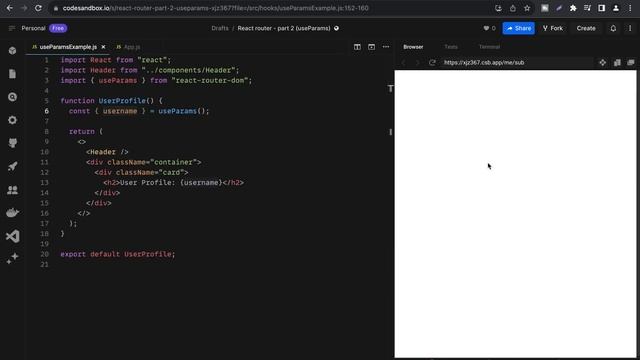 Learn React Router Hooks Together смотреть онлайн