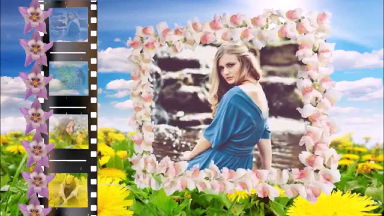 Летнее настроение - шаблоны для слайд-шоу смотреть онлайн