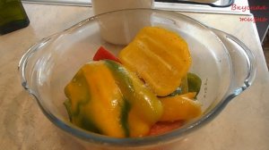 Болгарский перец на электрогриле.