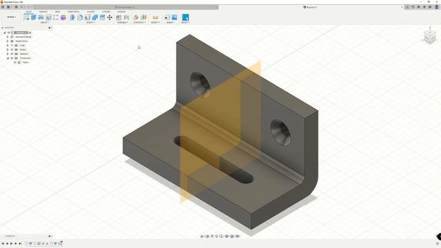 Press Pull Command - Fusion 360 Part Tutorial | Autodesk Fusion 360 IN DEPTH смотреть онлайн