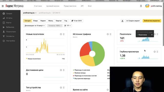 Бесплатная аналитика сайта. Настройка Яндекс Метрики смотреть онлайн