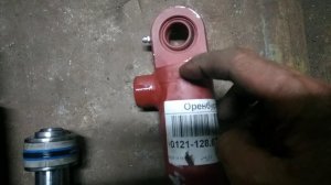 Переделка гидроцилиндра под боковые штуцера