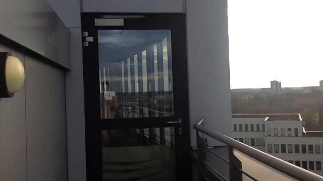 Котбус, Германия - вид с отеля смотреть онлайн