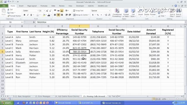 How to Move a Cell Around | Microsoft Excel смотреть онлайн