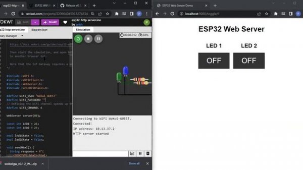 How to enable gateway and work with Wokwi IoT Project with ESP32?#EmbeddedSystemsSimulator #Wokwi