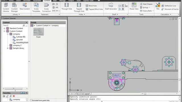 AutoCAD Mechanical 2014 Part publishing support for custom parts смотреть онлайн