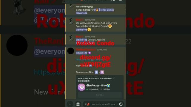 Roblox Condo Games Discord Links #robloxcondo #condo #roblox #link #join discord.gg/uXE9fjZgtE смотреть онлайн