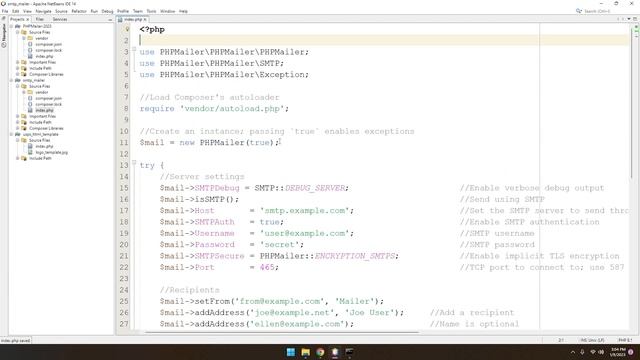 How to send Email using PHPMailer смотреть онлайн