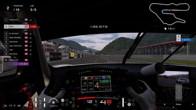 Gran Turismo 7 Online Races Fanatec DD PRO смотреть онлайн