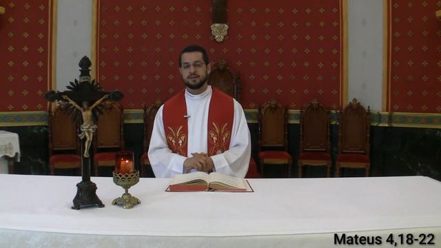 Mateus 4,18-22 | Evangelho e Reflexão do Dia - Padre Julian смотреть онлайн