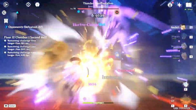 Beating Chamber 1 of Floor 12 with Geo traveller #genshinimpact #abyss #genshin #navia #furina смотреть онлайн