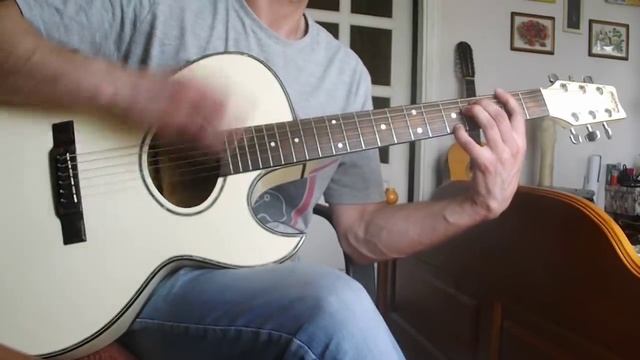 Группа крови (Кино) Washburn EA Cover