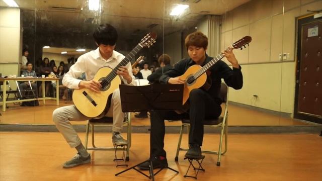 Máximo Diego Pujol - Milonga De Junio (guitar Duet) _ 건국대학교 뮤즈