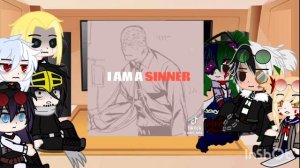 Bnha react to Dad for one |Izuku Afton and Katsuki Emily AU